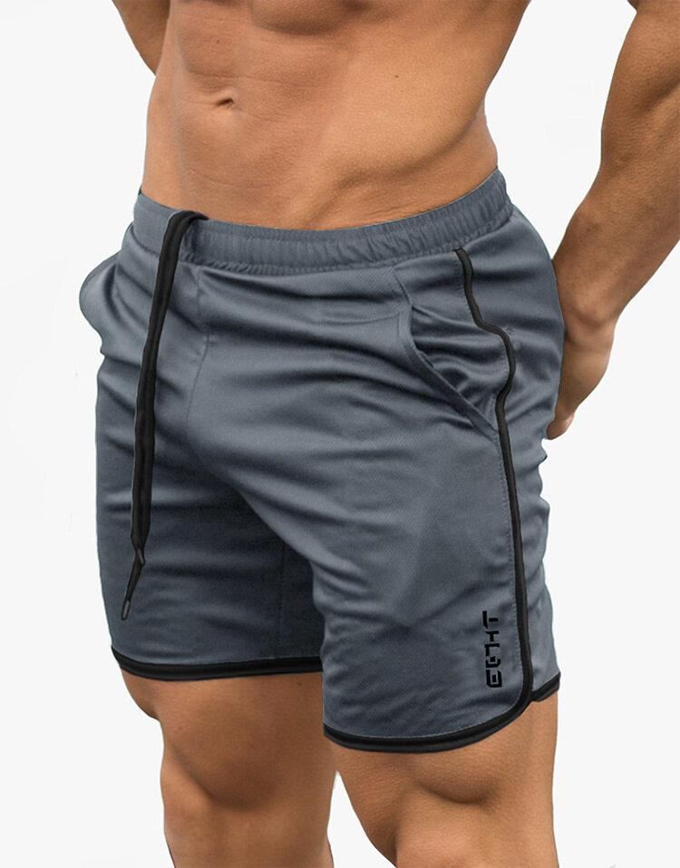 (Free shipping) Running Shorts Men Quick Dry Gym Short Pant Fitness Jogging Workout Shorts Men Sports Short