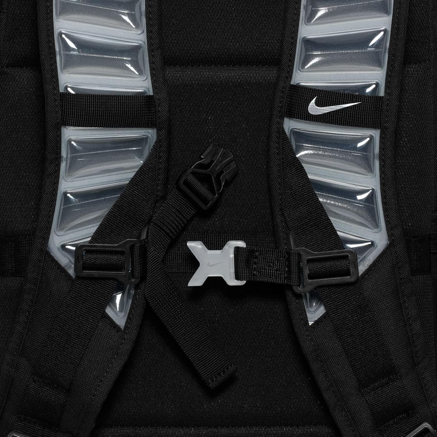 Nike Varsity Elite Backpack (32L), Black/Black/Metallic Silver, One Size