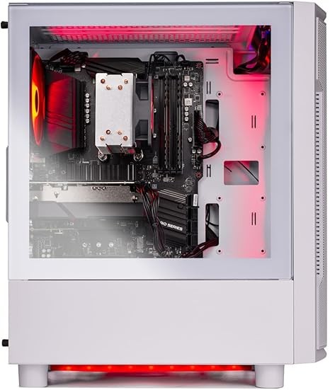 Skytech Gaming Archangel Desktop PC, Intel i5 13400F 2.5 GHz (4.6GHz Turbo), NVIDIA RTX 5060 Ti 16GB, 1TB NVMe SSD, 16GB DDR5 RAM 5200, 650W Gold PSU, Wi-Fi, Win 11