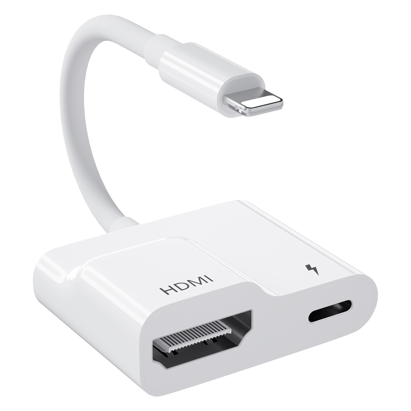ANYTROX Lightning to HDMI Adapter with Fast Charging Port iPhone Screen to TV Projector/Monitor