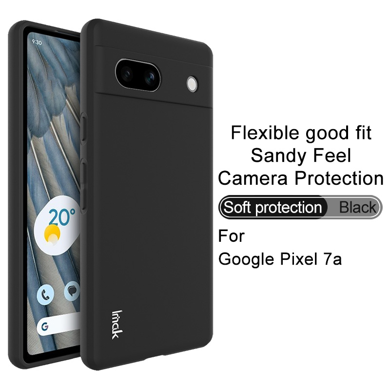 [SG] Google Pixel 9 Pro XL / Pixel 9 Pro / Pixel 9 / Pixel 8 Pro / Pixel 8 / Pixel 7a Case - Imak Frosting UC-3 Sandy Feel Anti-Slip Soft TPU Casing Cover