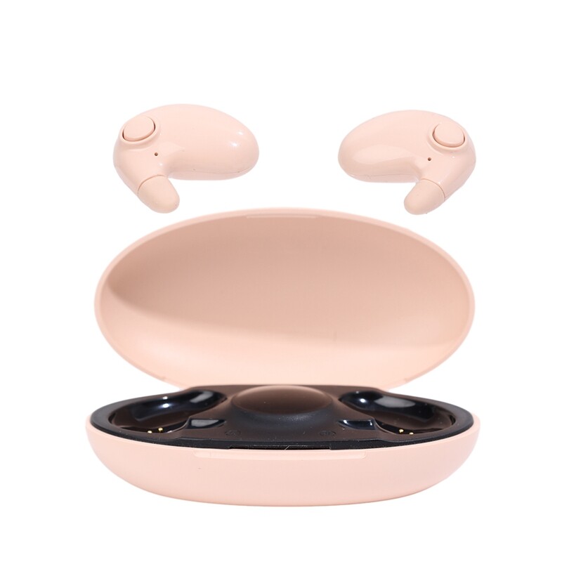 Invisible Sleep Wireless Earphone Bluetooth 5.3 Hidden Earbuds Lightweight Waterproof Noise Isolating Touch Control Headphones LED Digital Display Headset