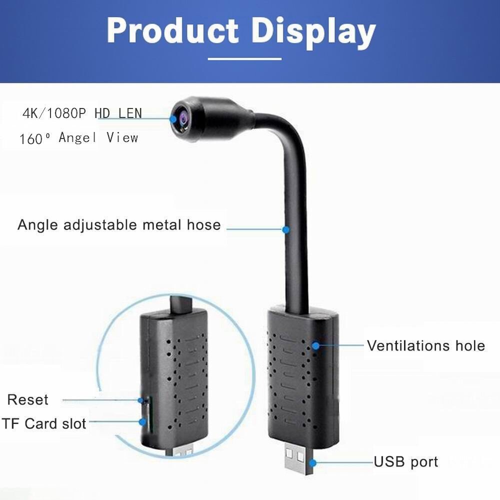 ?Original Product+FREE Shipping? Wireless WiFi Mini Camera Surveillance HD 1080p USB Portable Monitor Mobile Phone View Remote Smart Home Micro Camcorders