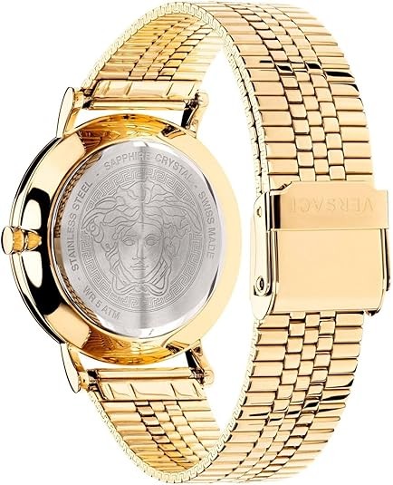 Versce V-Essential Women's Watch 36 mm VEK401021, Gold, bracelet