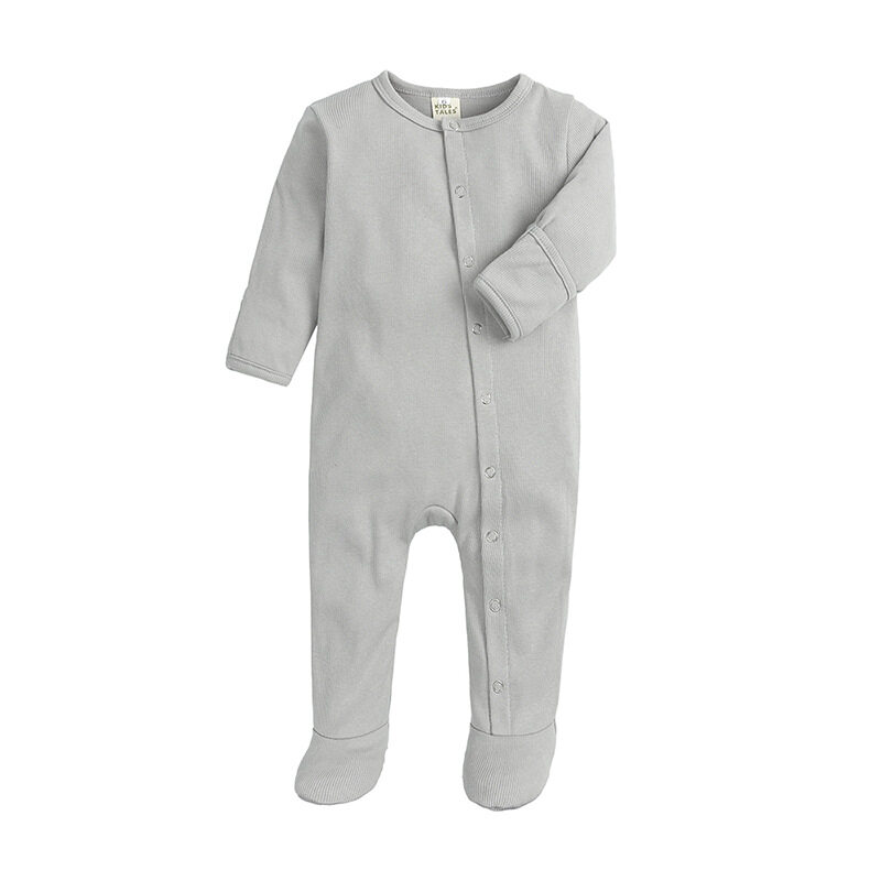 Orangemom 0-12months Baby Jumpsuit Long Sleeved Cotton Toddler Romper Simple Spring Autumn Baby Body Suit 2022 New Style Baby Body Suit,1pcs