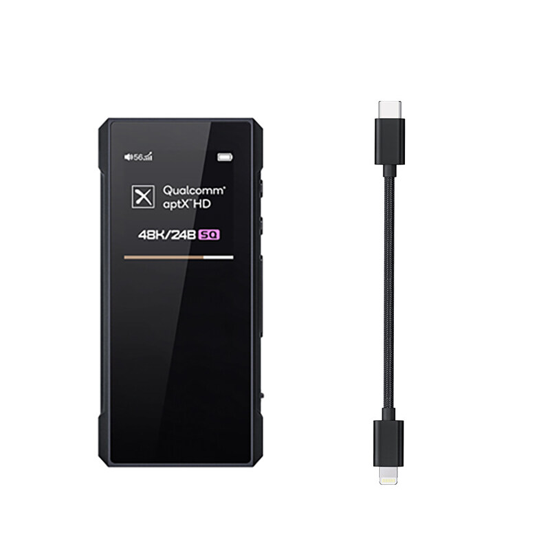 FiiO BTR7 with MQA, USB DAC DSD256, QCC5124 Headphone Bluetooth 5.1 Amplifier with Double THX AAA-28 3.5mm/4.4mm Output