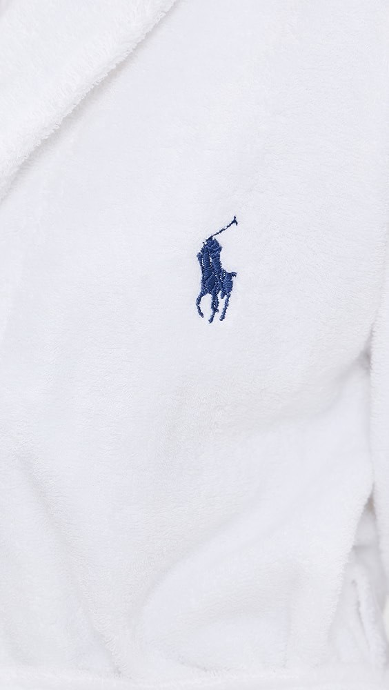Printed Back Bear Robe