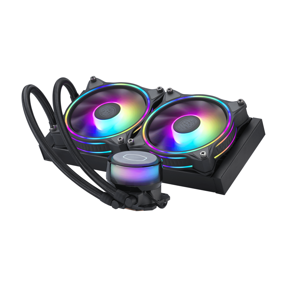 (ALLSTARS : We are Back Promo) CM / Cooler Master / CoolerMaster Masterliquid ML240 Illusion ARGB 240mm Liquid Cooler (MLX-D24M-A18P2-R1) (Warranty 2years with BanLeong)