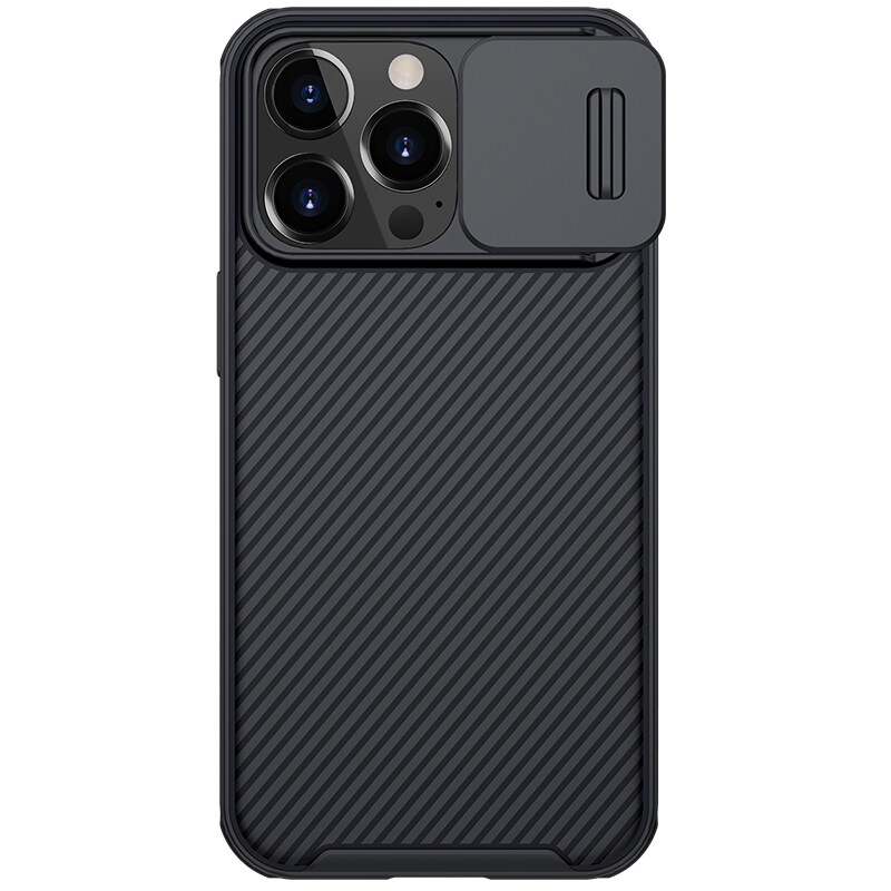 Nillkin Fashion Camera Protect Case for iPhone 13 Pro Phone Cases Business TPU + PC Camera Protect Shockproof Privacy Back Cover