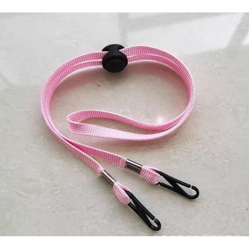 1pc mask strap lanyard Hanging Rope Face Mask Holder Adjustable Traceless Ear Hanging RopeEar Hanging Mask Rope Chain Extension Non-Slip Face Mask Lanyard Hanging Buckle Elastic Mask Hanging Rope Face