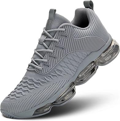 Men's running shoes air low top comfortable walking lace-up sneakers breathable fashionable tennis sports gym fitness cross trainer