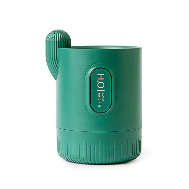 Xiaomi Creative Mini Wireless Cactus Humidifier Portable Charging Aromatherapy Office Atmosphere Lamp Atomization Air Diffuser