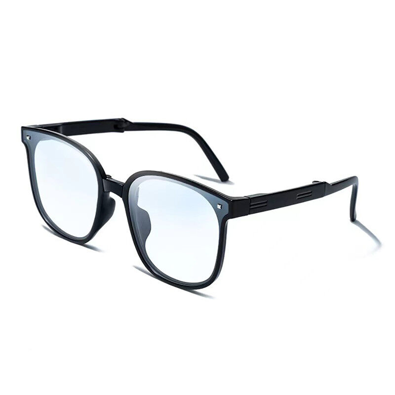 MJartoria Fashion Foldable Women Sunglasses Men Eyewear Lady Riding Korean Eyeglass