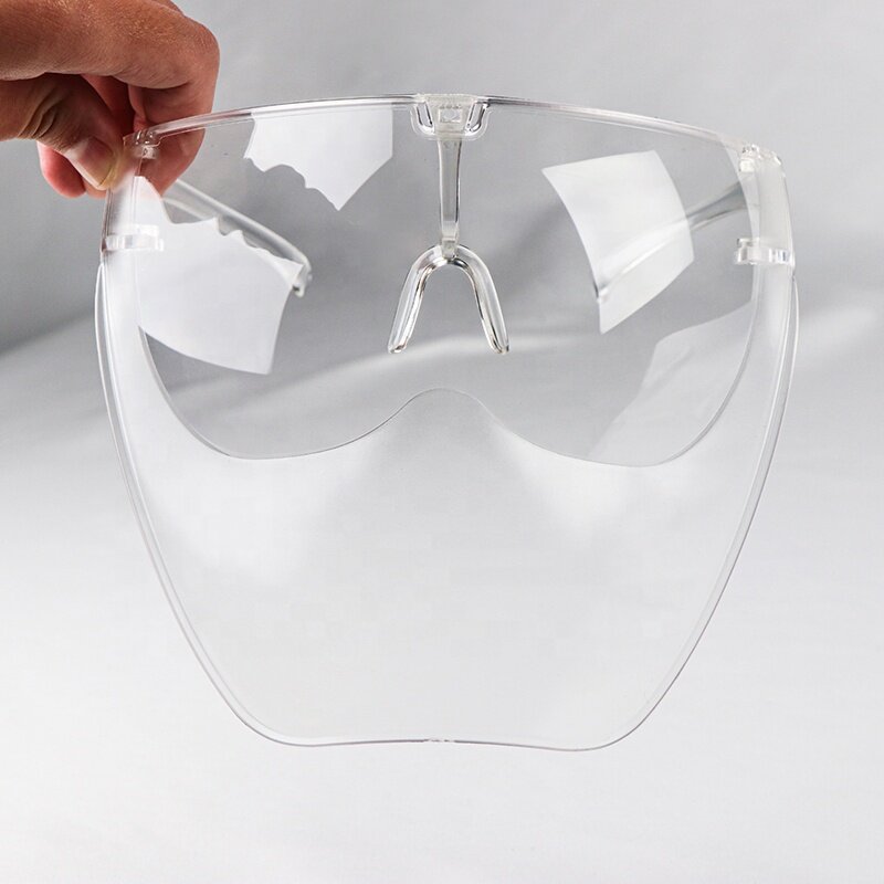 Anti Fog No dizzy Oversized Full Face shield Men Women Faceshield Eye Protection Protective Glasses Goggles Safety Glasses Anti-Spray Protective Goggle