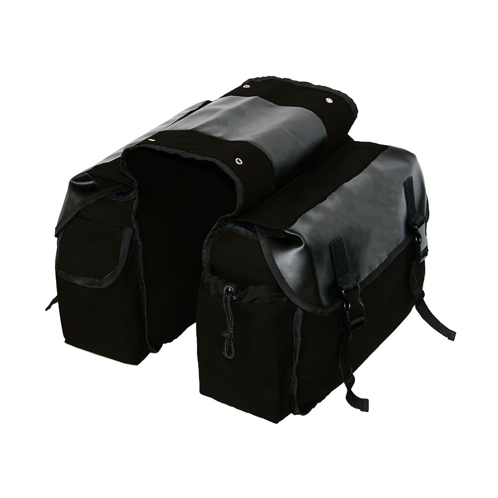 JPK Universal Motorbike Touring Saddle Bag Motorcycle Canvas Panniers Box bike rear pack motorcycle backpack