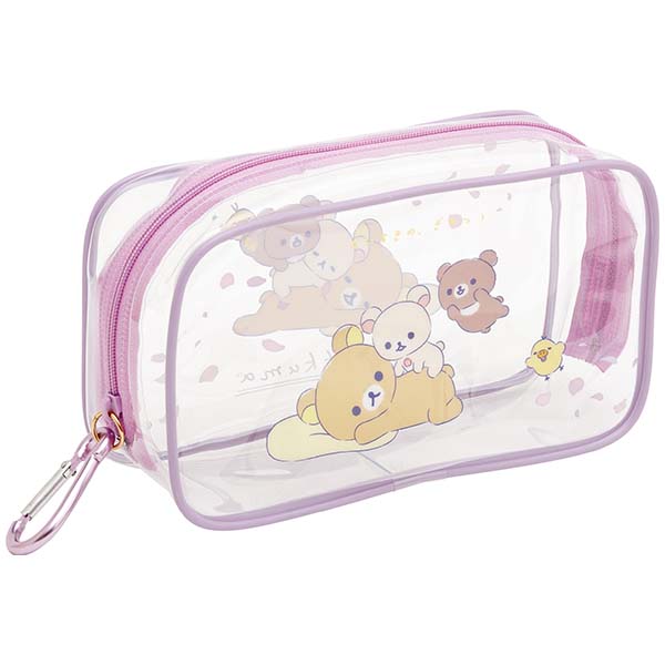 San-X 'Rilakkuma is close to you' Theme Clear Pouch PT08701