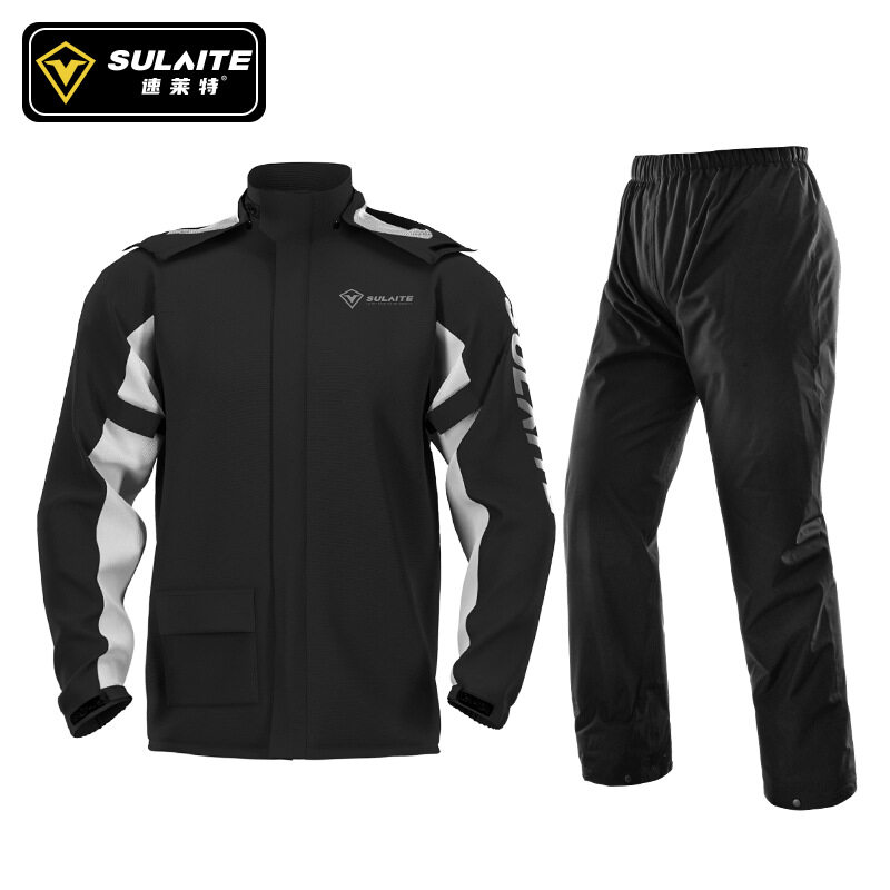 Breathable Motorcycle Raincoat Suit Men Lady Outdoor Rainwear Women Jumpsuit Ultrathin Rain Coat Waterproof Cycling Hiking Protect