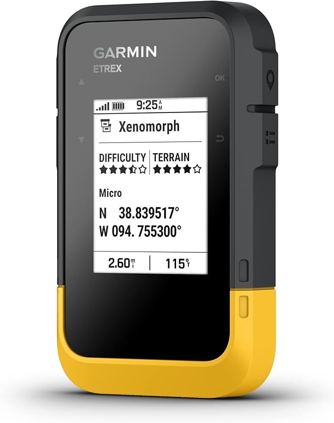 Garmin eTrex® SE GPS handheld navigator with extra battery life, wireless connectivity, multi-GNSS support, and sunlight-readable screen