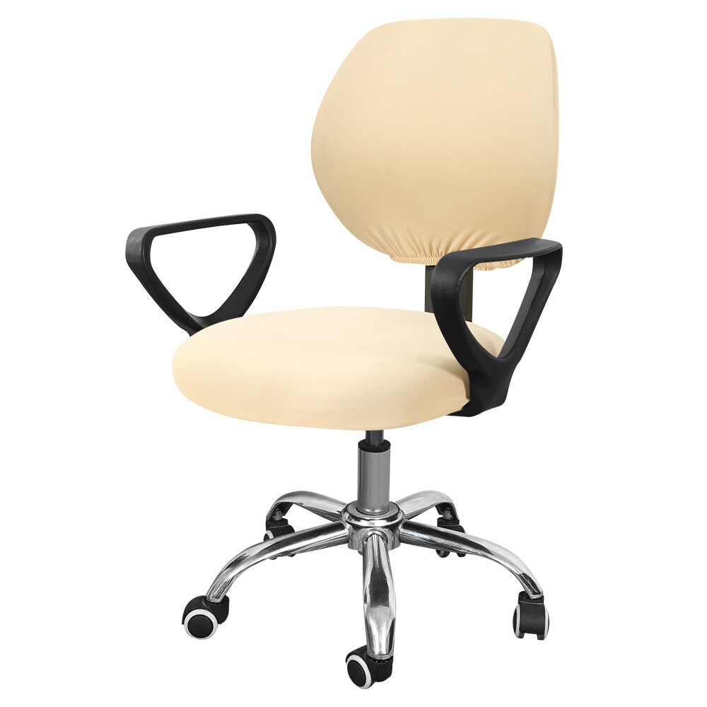 Spandex Office Elastic Chair Covers Elastic Armchair Seat Cover Rotating Lift Computer Chair Slipcover Strech Seat Protector Home Decor Removable Slipcovers