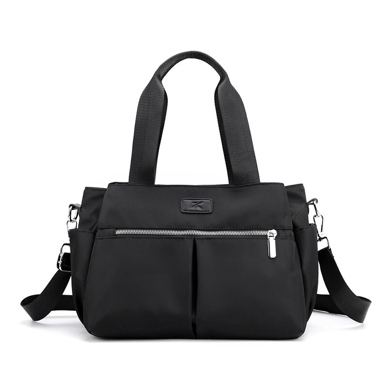 European and American Fashion Women's Bag All-Match Oxford Cloth Nylon Crossbody Bag Women's Bag Simple Casual Handbag Shoulder Bag