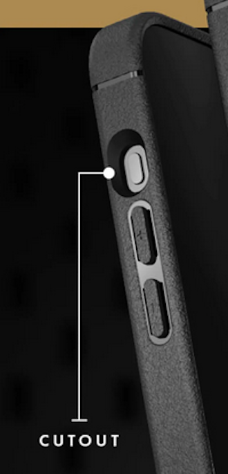Caudabe Synthesis Phone Case with Magsafe for iPhone 15 Pro Max / iPhone 15 Pro / iPhone 15 - Black