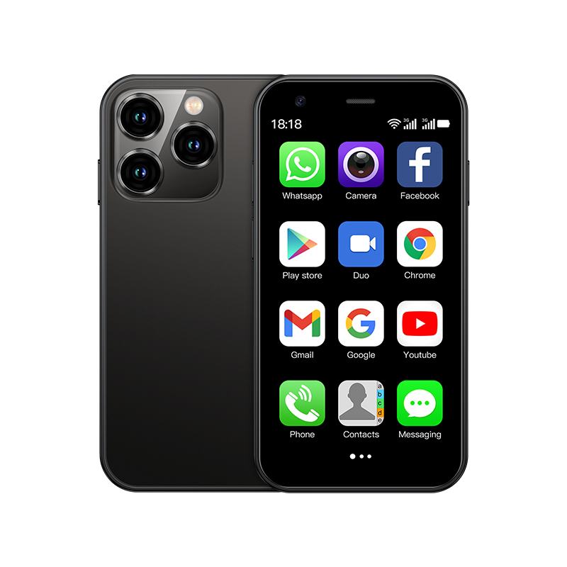 SOYES XS15 3G Smart Little Phone Android System Mini and Portable Flagship Configuration Dual SIM Dual Standby 3.0 Inch Display 2GB RAM 16GB ROM Smart Phone