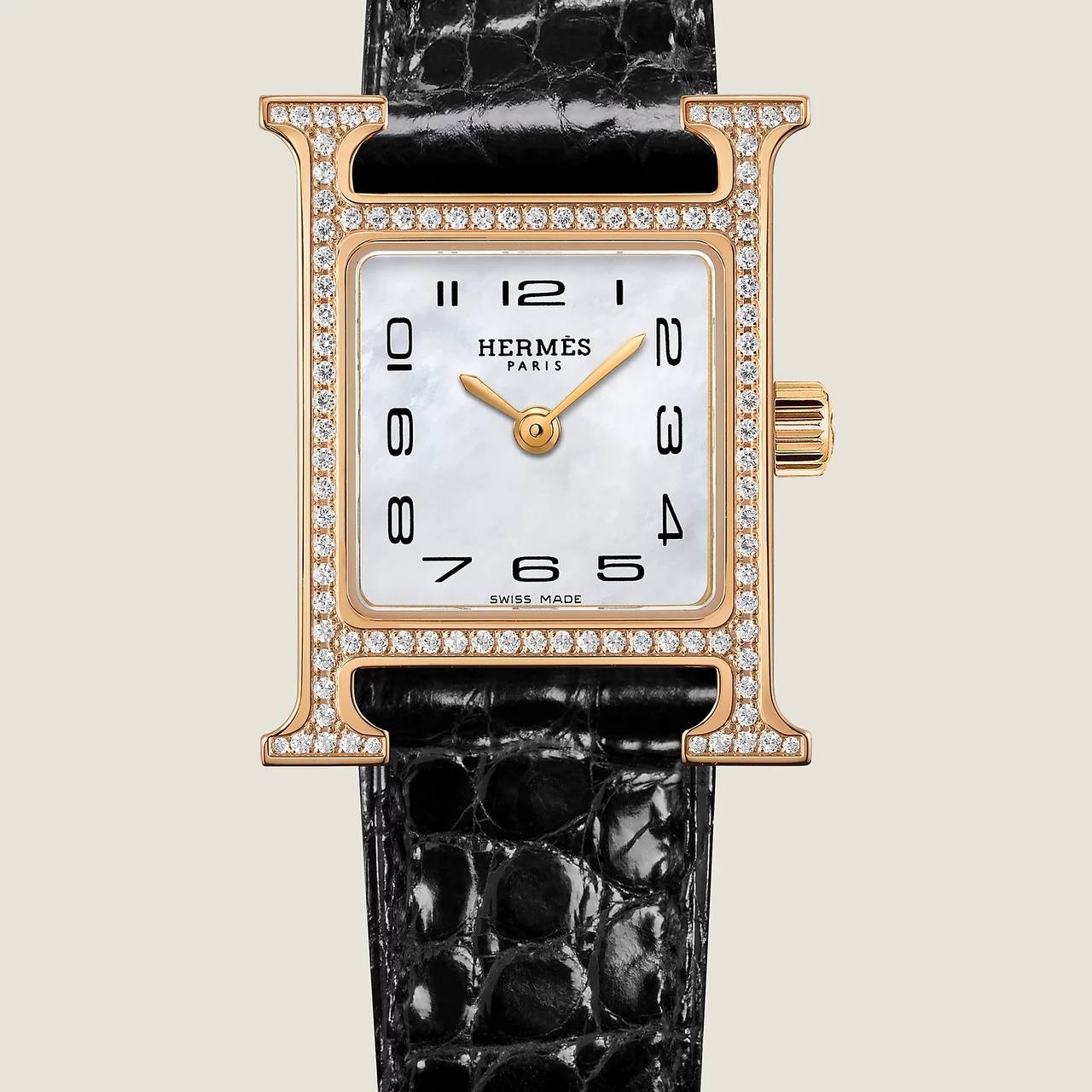 Heure H watch, Medium model,21 mm