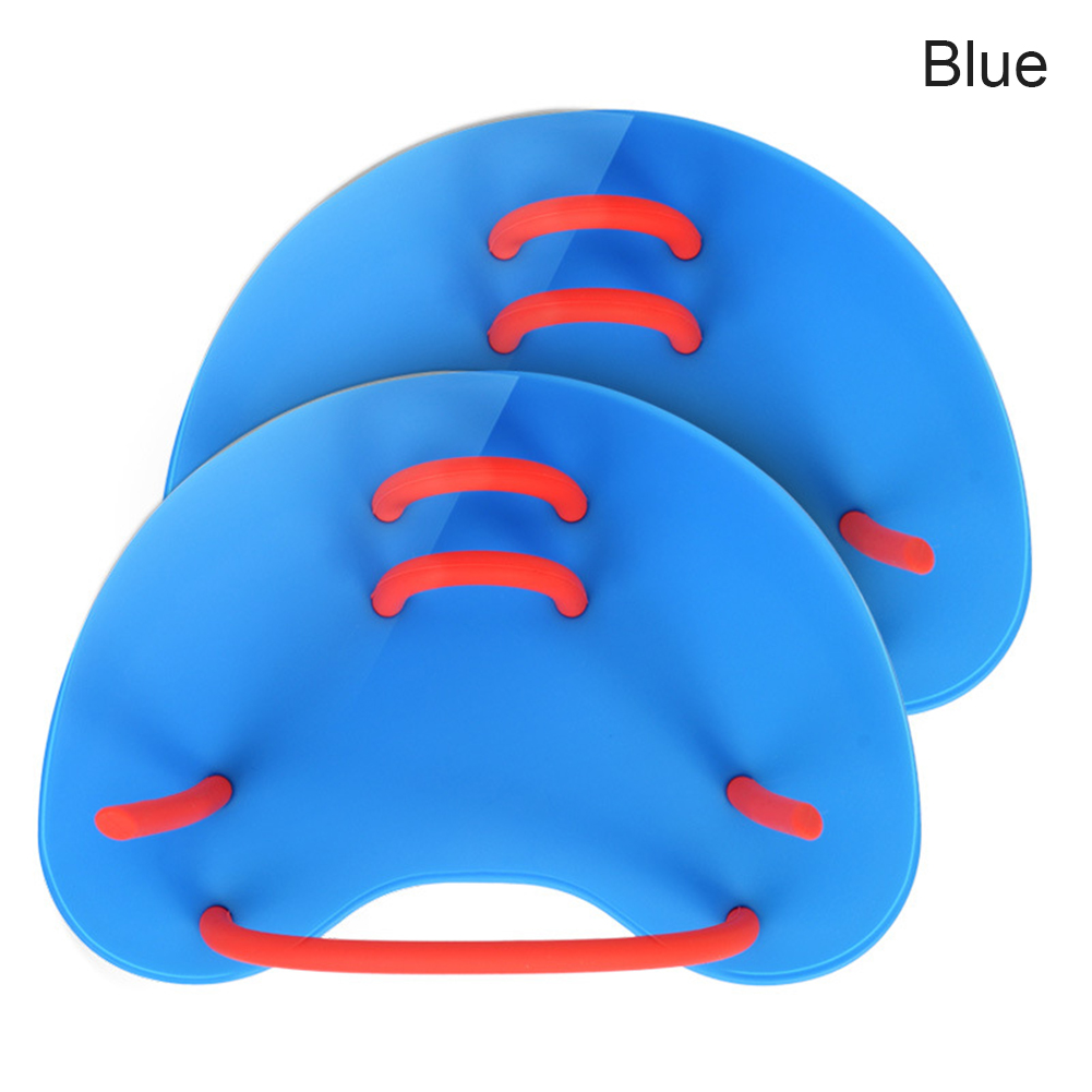 Huankai Adjustable Adult Children Swimming Paddles Girdles Correction Hand Fins Flippers Palm Finger Webbed Gloves Paddle Water Sports