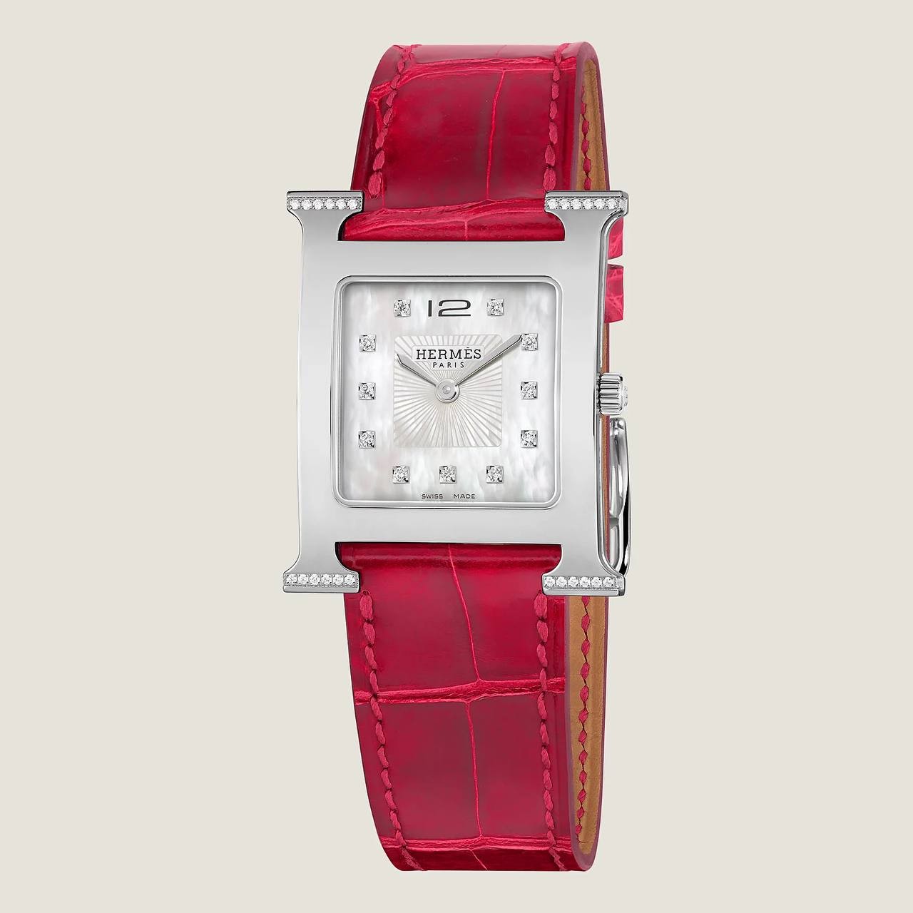 Heure H watch, Medium model,21 mm