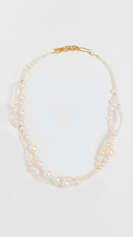 Freshwater Pearls Twisted Necklace