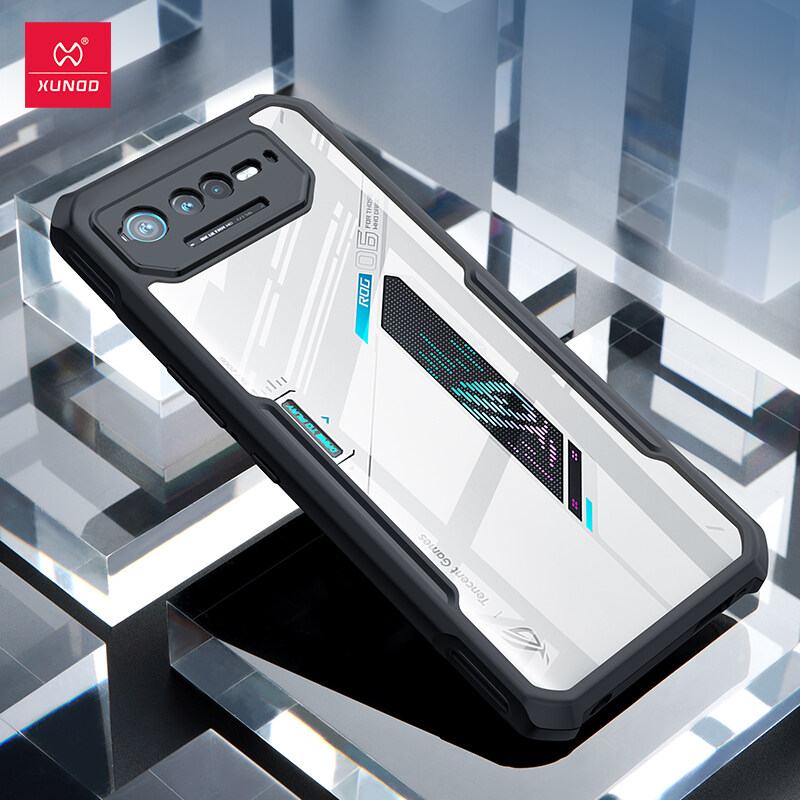 XUNDD Phone Case For Asus ROG Phone 6 / ROG Phone 6 Pro/ ROG Phone 6D Case 4-corner TPU Shockproof Protection Case Anti Drop Anti Scratch Protective Covers soft shell