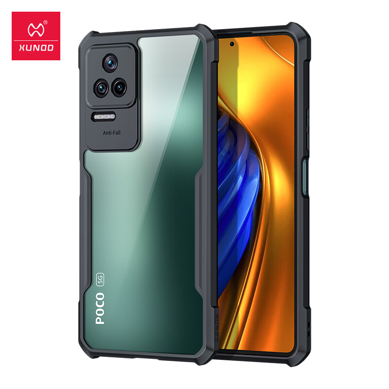 XUNDD phone Case For Xiaomi Poco F4 Case 4-corner Air-bag Shockproof Protection Shell Anti Drop Anti Scratch Protective Covers Transparent Back Cover