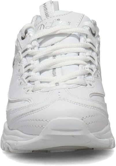 Skechers Women's D'Lites Fresh Start Memory Foam Lace-up Sneaker Fashion