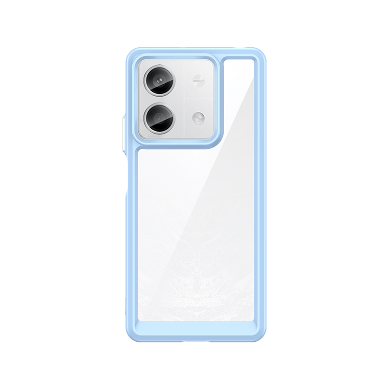 Lenuo Colorful shell Phone case For Xiaomi Redmi Note 13 4G 5G / Note 13 Pro 4G 5G / Note 13 Pro+ & 13 Pro PLus / Poco X6 Acrylic TPU Two in One Silicone Soft Case Drop proof Rear Cover