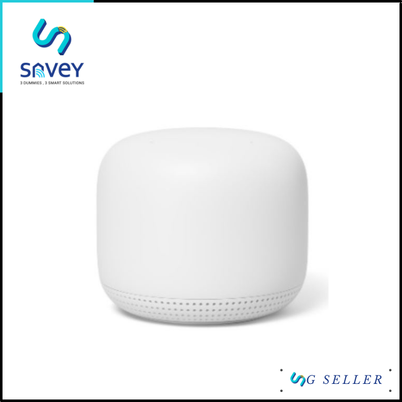 (SG SELLER) GOOGLE NEST WIFI POINT [3 PIN PLUG] (LOCAL STOCKS)