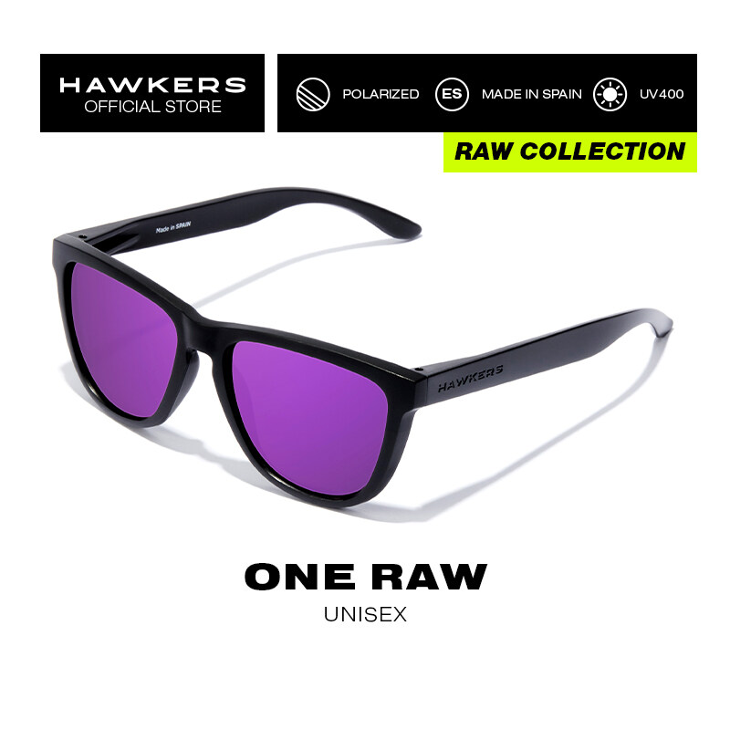 Hawkers - POLARIZED Black Joker ONE RAW Para Hombres Y Mujeres UV400