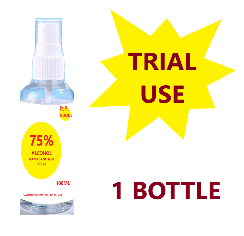 P.P. Goods 75% Hand Sanitizer Spray OEM