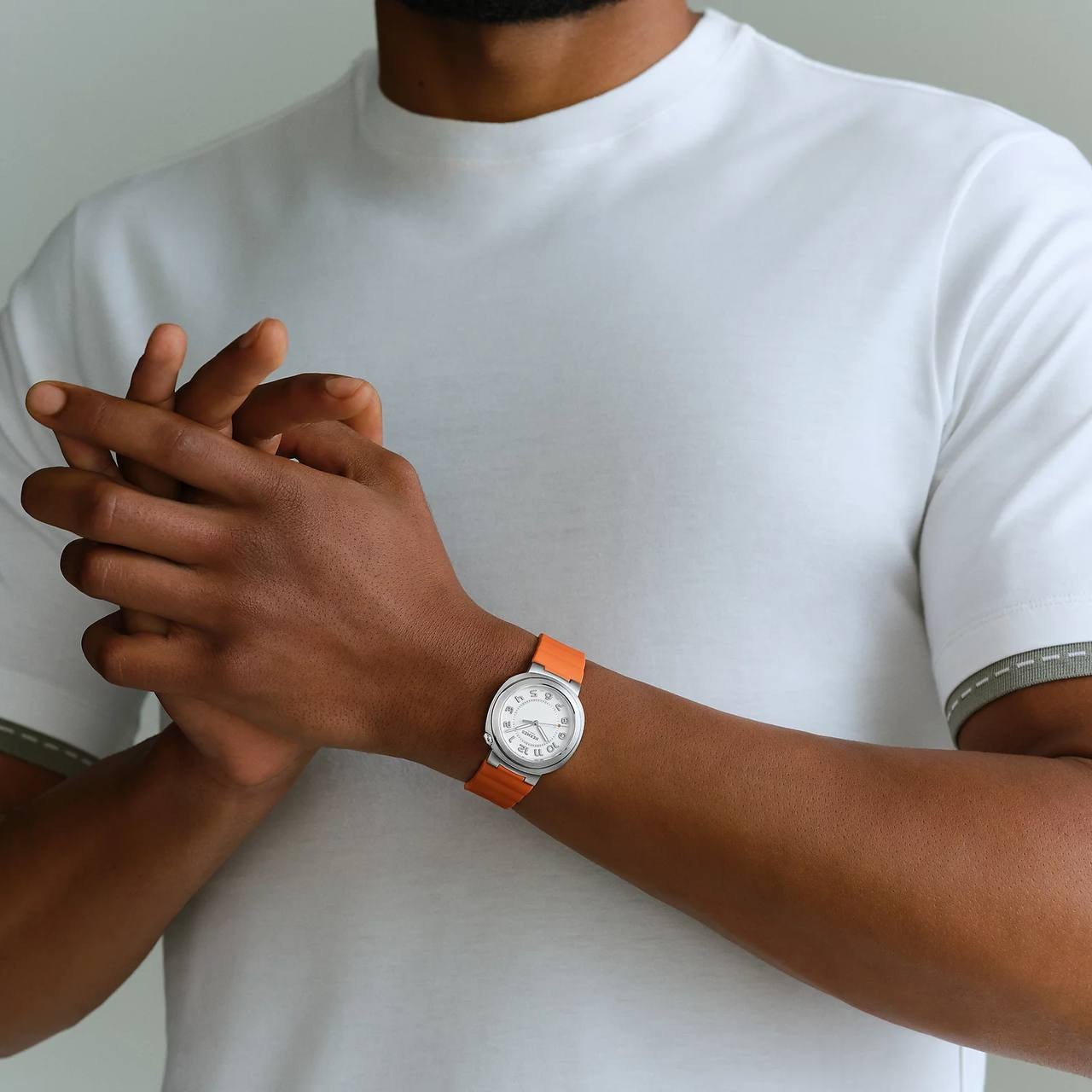 Heure H Cut watch, large model, 36 mm